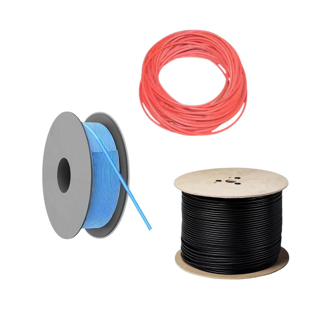 High-voltage wires